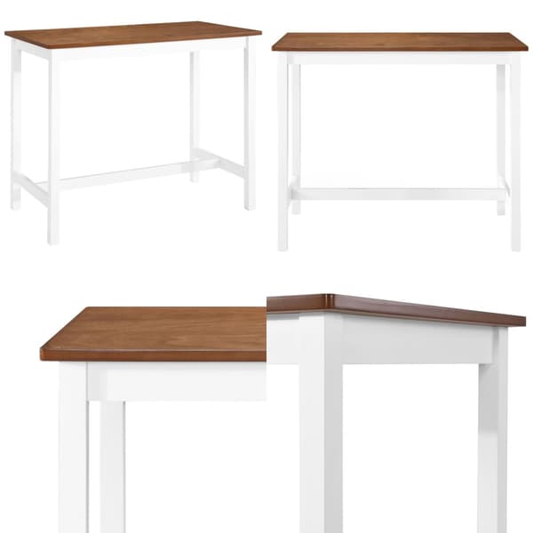 Barbord massivt trä 108x60x91 cm - Barbord - Köksbord - Home & Living