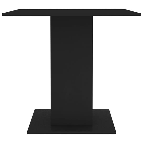 Ruokapöytä musta 80x80x75 cm tekninen puu - Ruokapöytä - Ruokapöydät - Home & Living