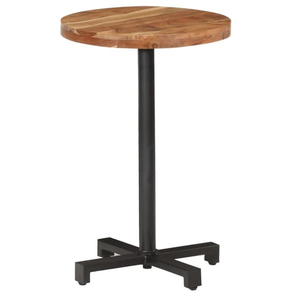 Bistrobord Ø50x75 cm rund massivt akacietræ - Bistrobord - Bistroborde - Home & Living