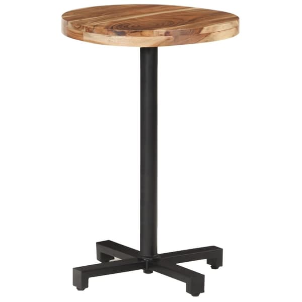 Bistrobord Ø50x75 cm rund massivt akacietræ - Bistrobord - Bistroborde - Home & Living