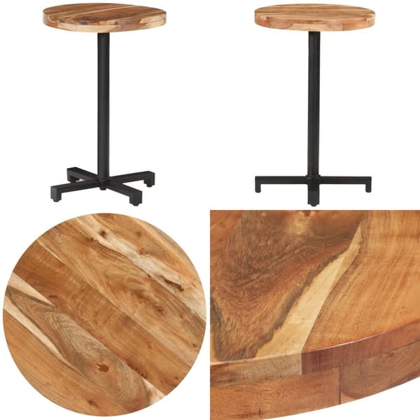 Bistropöytä pyöreä Ø50x75 cm täysi akaasiapuu - Bistropöytä - Bistropöydät - Home & Living