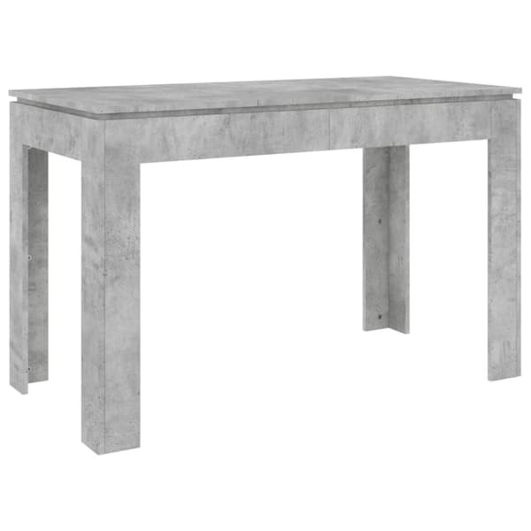 Ruokapöytä betoninharmaa 120x60x76 cm tekninen puu - Ruokapöytä - Ruokapöydät - Home & Living