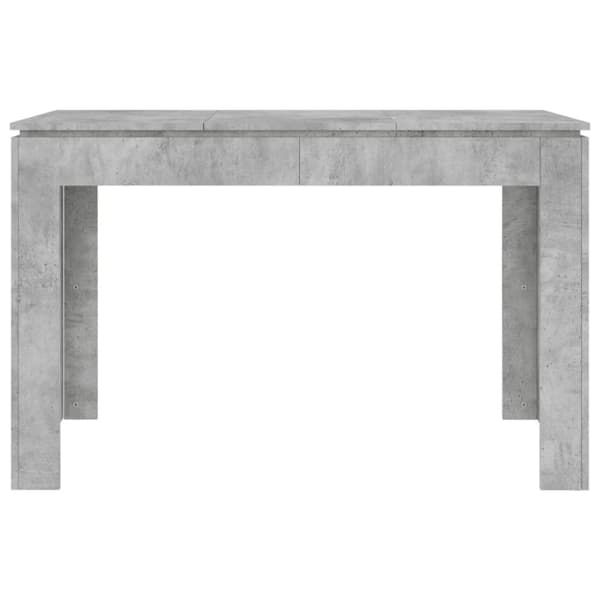 Ruokapöytä betoninharmaa 120x60x76 cm tekninen puu - Ruokapöytä - Ruokapöydät - Home & Living