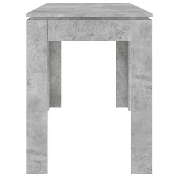 Ruokapöytä betoninharmaa 120x60x76 cm tekninen puu - Ruokapöytä - Ruokapöydät - Home & Living