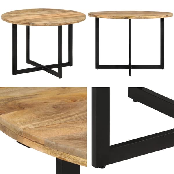 Spisebord 110x75 cm massivt mangotræ - Spisebord - Spiseborde - Home & Living