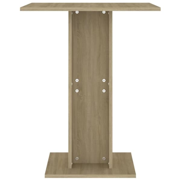Cafébord sonoma-ek 60x60x75 cm konstruerat trä - Matbord - Uteplatsbord - Home & Living