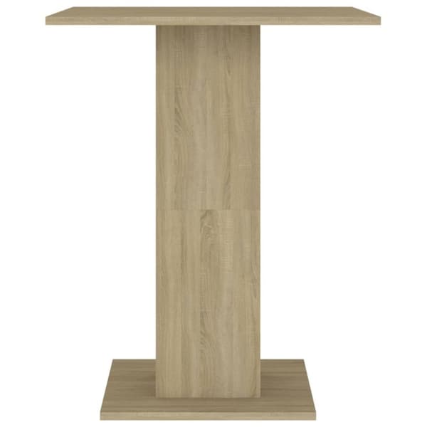 Cafébord sonoma-ek 60x60x75 cm konstruerat trä - Matbord - Uteplatsbord - Home & Living