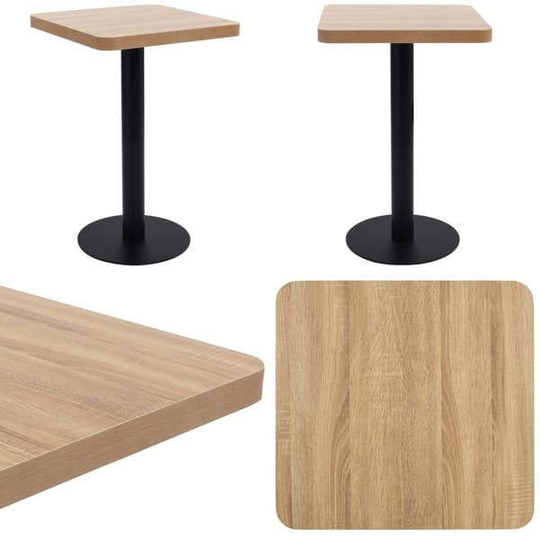 Bistrobord ljusbrun 50x50 cm MDF - Barbord - Bar Bord - Home & Living