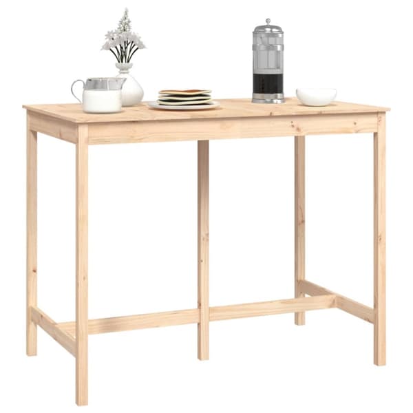 Barbord 140x80x110 cm massiv furu - Bistrobord - Cafébord - Home & Living