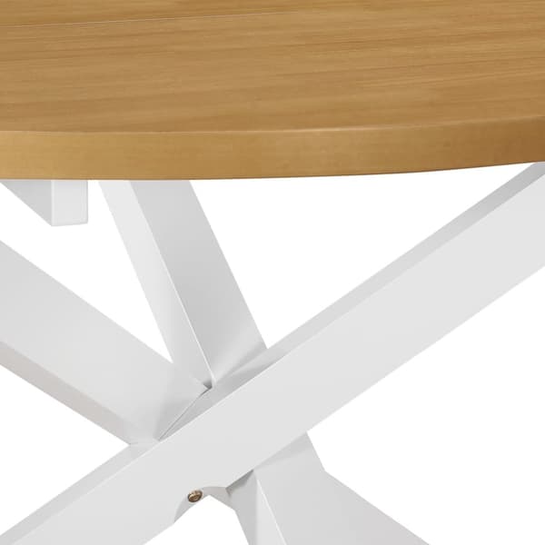 Spisebord 120 x 75 cm MDF hvid - Spisebord - Spiseborde - Home & Living
