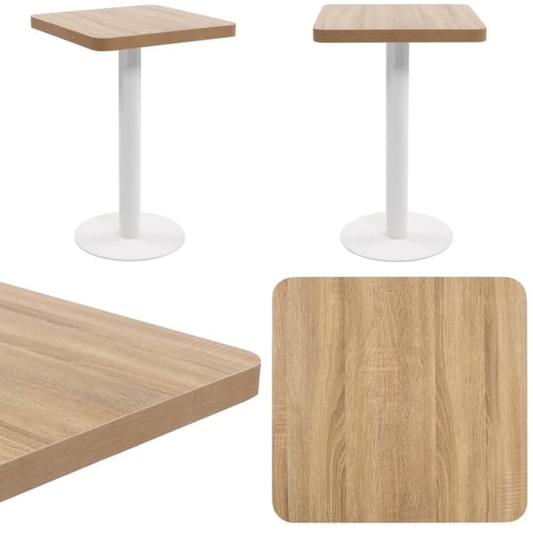 Bistrobord 50x50 cm MDF lysebrun - Bistrobord - Bistroborde - Home & Living