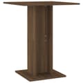 Miniatyrbillede 3 af 7: Bistrobord 60x60x75 cm konstrueret træ brun egetræ - Bistrobord - Bistroborde - Home & Living