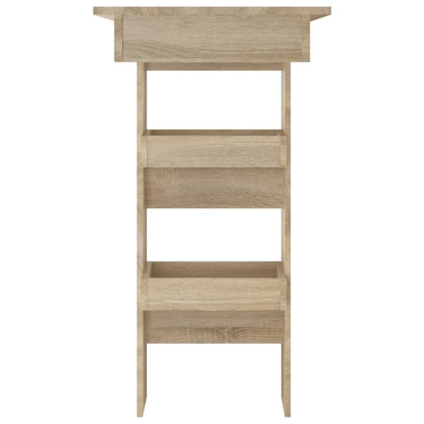 Barbord väggmonterat sonoma-ek 102x45x103,5 cm konstruerat trä - Barbord - Barbord Väggmonterat - Home & Living