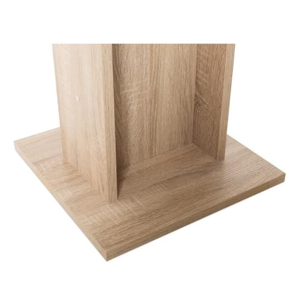 Matbord för 2 till 4 personer - Fyrkantigt - Klassisk - Ekdekor - GUSTAVE - L 80 x B 80 cm