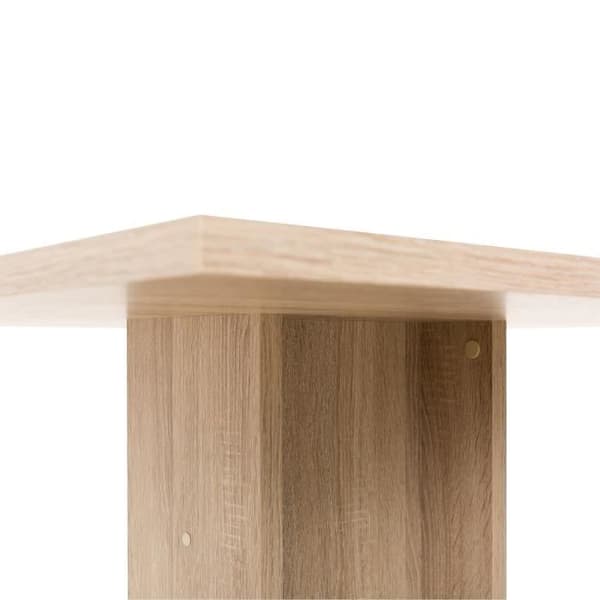 Matbord för 2 till 4 personer - Fyrkantigt - Klassisk - Ekdekor - GUSTAVE - L 80 x B 80 cm