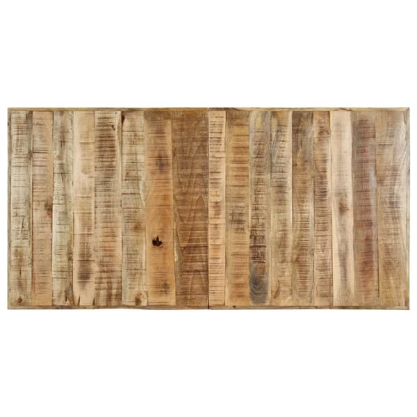 spisebord 160x80x75 cm massivt ru mangotræ