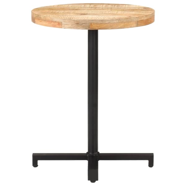 bistrobord Ø60x75 cm rund ru mangotræ
