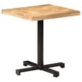 Pikkukuva 7 / 10: Bistropöytä neliö 70x70x75 cm karkea mangopuu