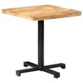 Pikkukuva 1 / 10: Bistropöytä neliö 70x70x75 cm karkea mangopuu