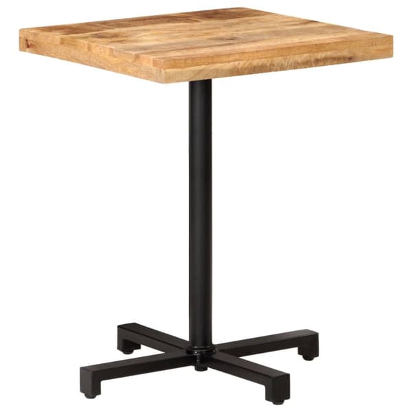 bistrobord 60x60x75 cm firkantet ru mangotræ