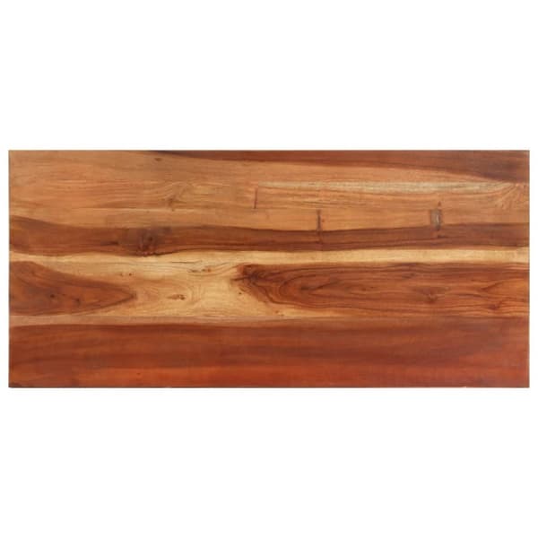 Ruokapöytä 110x50x76 cm täysi akaasiapuu