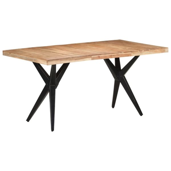 Matbord 160x80x76 cm massivt akaciaträ