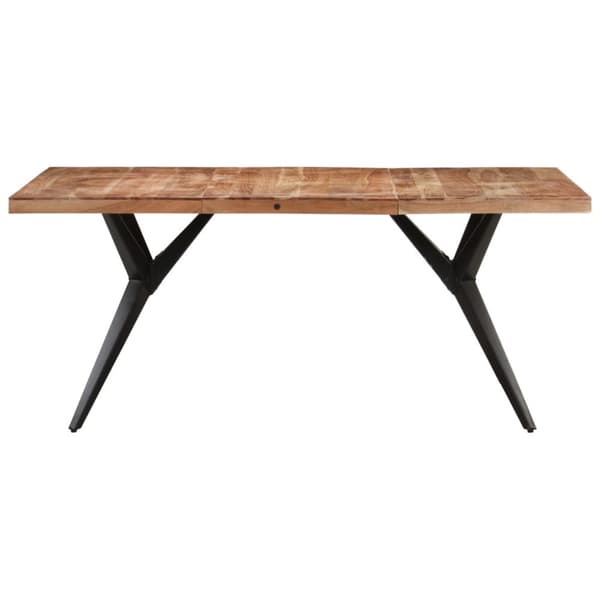Matbord 160x80x76 cm massivt akaciaträ