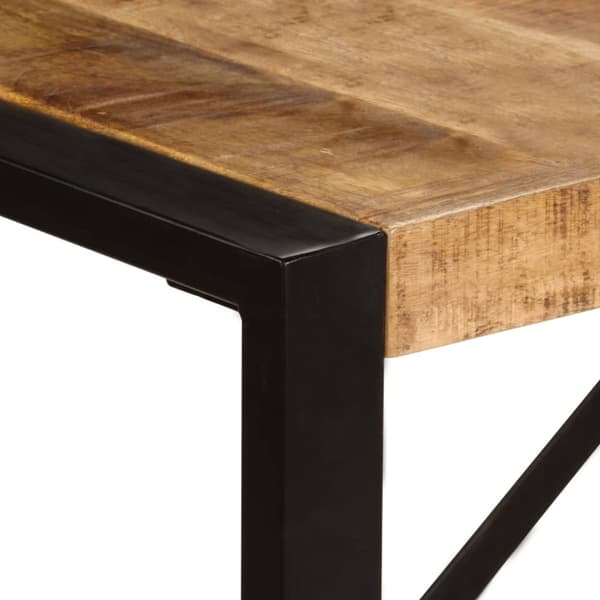 Matbord 220x100x75 cm massivt mangoträ