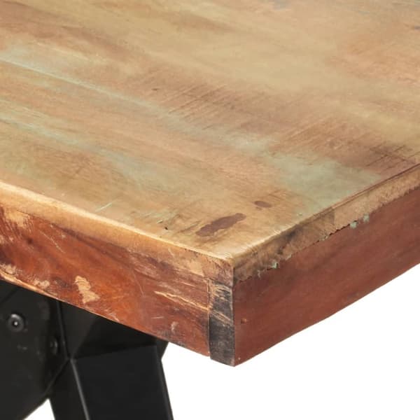 spisebord 180x90x76 cm massivt genbrugstræ