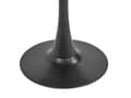 Miniatyrbilde 5 av 6: Spisebord Svart Gull Marmoreffekt Bordplate i MDF Understell i metall ø 90 cm Rund form Industriell stil Kjøkkenbord Spisestue Kjøkken