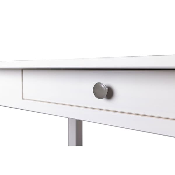 Chilly spisebord 80x145cm, 1 skuff hvit.