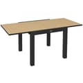 Pikkukuva 10 / 10: Rootz Garden Pöytä - Ulkopöytä - Patiopöytä - Säänkestävä - Laajennettavissa - Säädettävät jalkatuet - 162cm x 80cm x 75cm - Keltainen - Alumiini