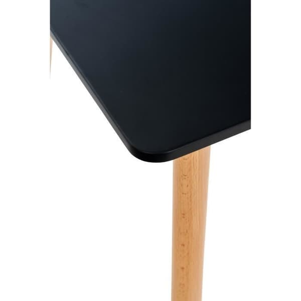 Viborg Köksbord, Svart -60 cm