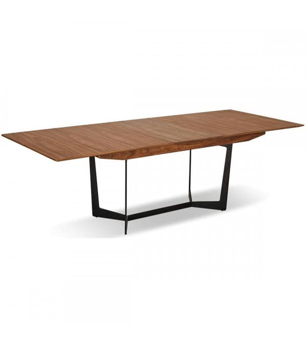 Rootz Matbord - Utbyggbart bord - Fjärilsbord - Hållbar konstruktion - Enkelt underhåll - Utbyggbart från 200cm till 250cm - 200/250x100x76 cm