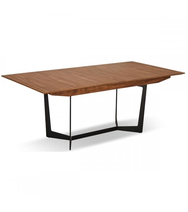 Rootz Matbord - Utbyggbart bord - Fjärilsbord - Hållbar konstruktion - Enkelt underhåll - Utbyggbart från 200cm till 250cm - 200/250x100x76 cm