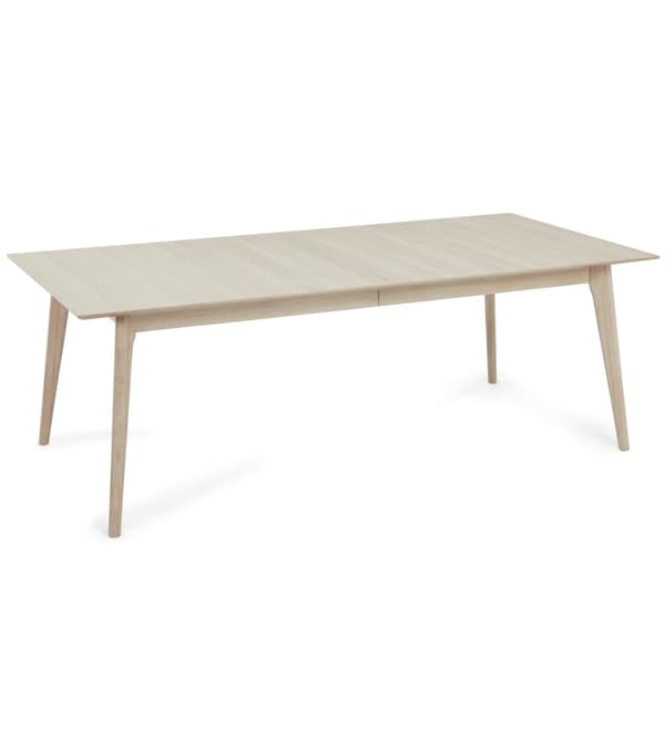 Rootz Matbord - Utdragbart bord - Butterfly System - Massiv ek och faner - Snygg & hållbar - 105cm x 220cm x 75cm