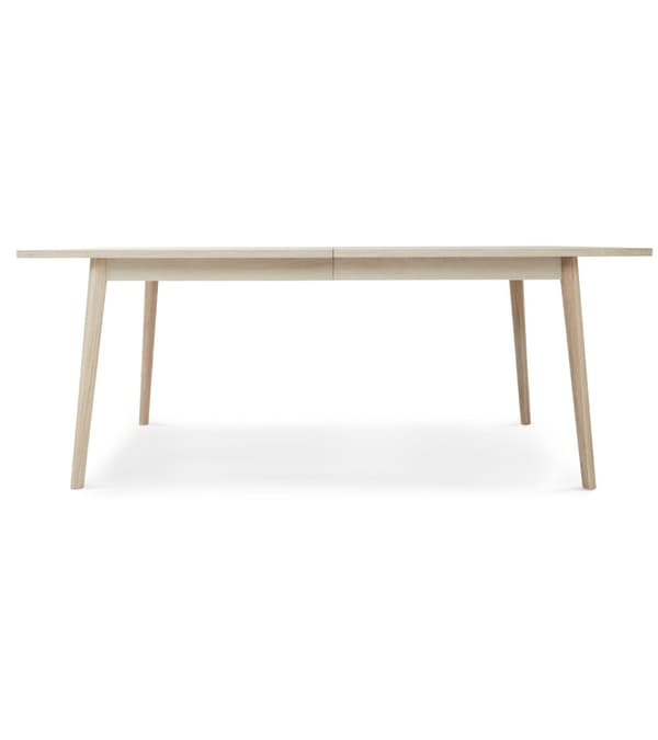 Matbord Rootz - Expanderbart bord - Utdragbart bord - Massiv ek och metall - Elegant finish - Hållbar - Enkelt underhåll - 100cm x 200-300cm x 75cm