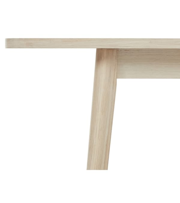 Matbord Rootz - Expanderbart bord - Utdragbart bord - Massiv ek och metall - Elegant finish - Hållbar - Enkelt underhåll - 100cm x 200-300cm x 75cm