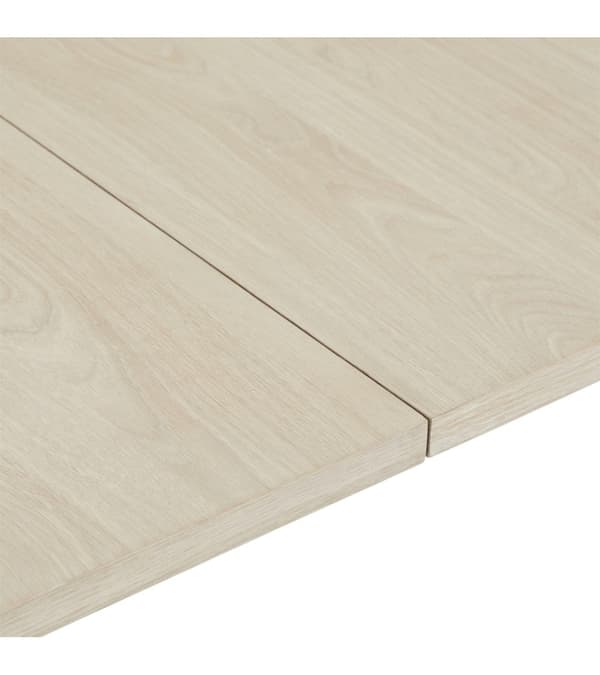 Matbord Rootz - Expanderbart bord - Utdragbart bord - Massiv ek och metall - Elegant finish - Hållbar - Enkelt underhåll - 100cm x 200-300cm x 75cm