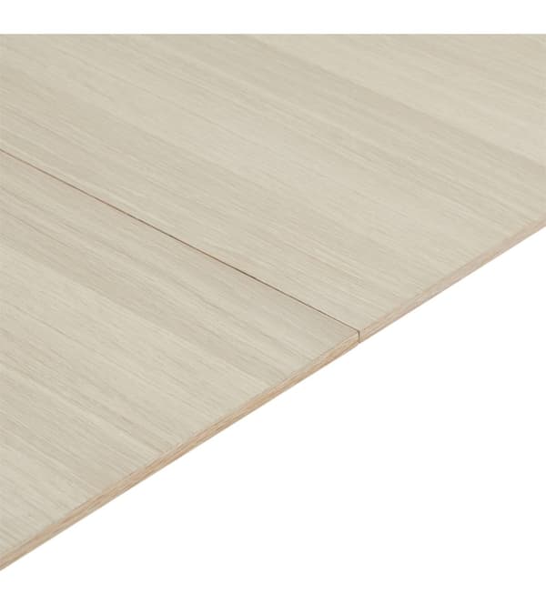 Rootz-ruokapöytä - Jatkettava pöytä - Butterfly System - Massiivinen tammi ja viilu - Kestävä ja tyylikäs - Mukava ja tilava - 95 cm x 170 cm x 75 cm