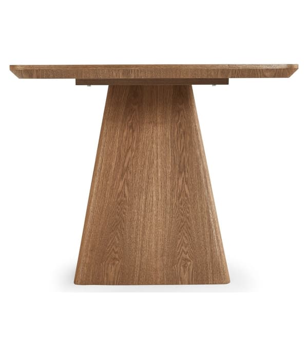 Rootz-ruokapöytä - Tyylikäs ruokapöytä - Tilava ruokapöytä - Kestävä MDF ja metalli - Helppo huoltaa - Mukavat istuimet 6-8 - 90cm x 180cm x 76cm