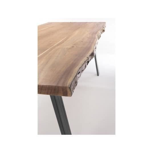 Matbord - Aron - 200 x 95 cm - Brun - Akaciaträ - 8 platser