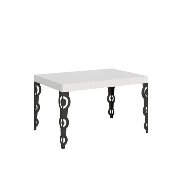 Utdragbart bord - Karamay - White Ash - 90x120/224 cm - För 10 personer