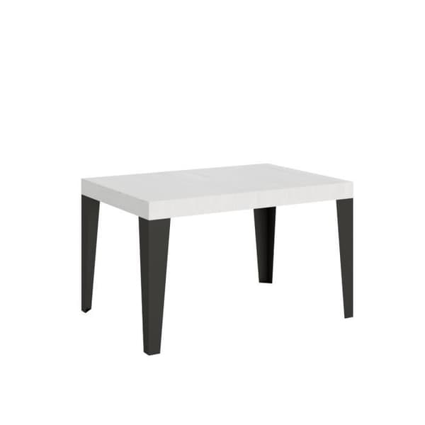 Utdragbart bord - Flame - White Ash - 90x120/224 cm - För 10 personer