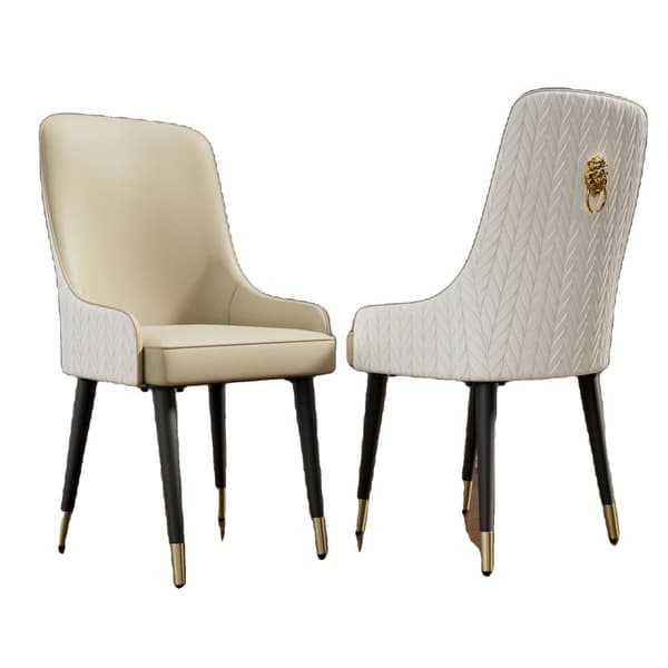 Matbord, Fyrkantig Design, Marmor Finish, Grid Chair-WT-2st