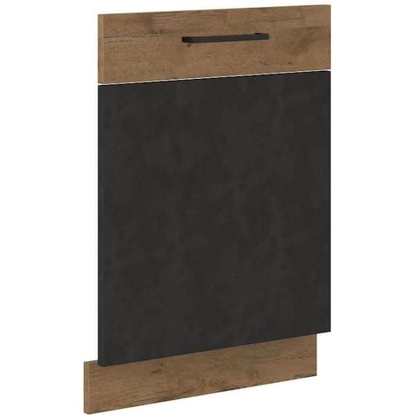 ROCK diskmaskinslucka - Lancelot ek och materegrå - 60 cm