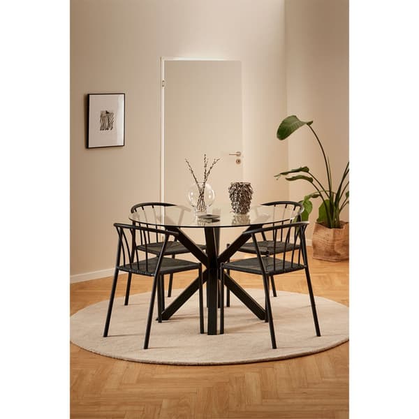 Heaven spisebord Ø119cm glas.