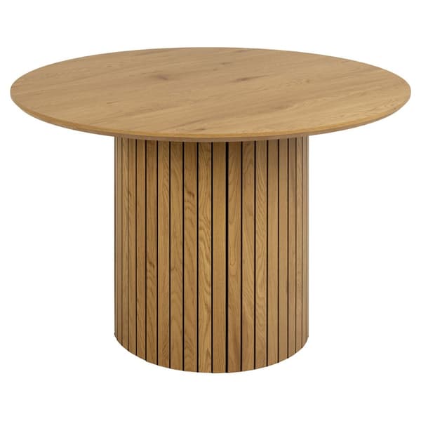 Yale matbord Ø120cm ek dekor.