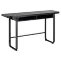 Miniatyrbilde 4 av 10: Darlington spisebord 140x40, 80cm uttrekkbar svart.