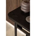 Miniatyrbilde 8 av 10: Darlington spisebord 140x40, 80cm uttrekkbar svart.